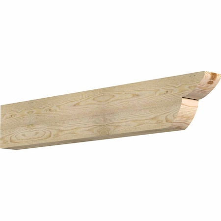 Ekena Millwork Crestline Rough Sawn Rafter Tail, Douglas Fir, 4"W x 8"H x 48"L RFT04X08X48CRE00RDF